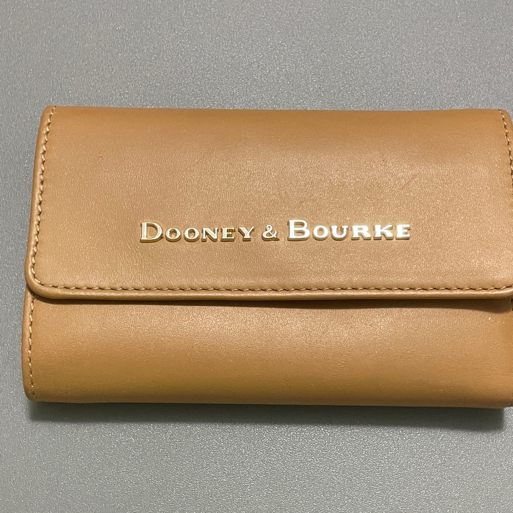 Dooney & Bourke Camel Leather Wallet